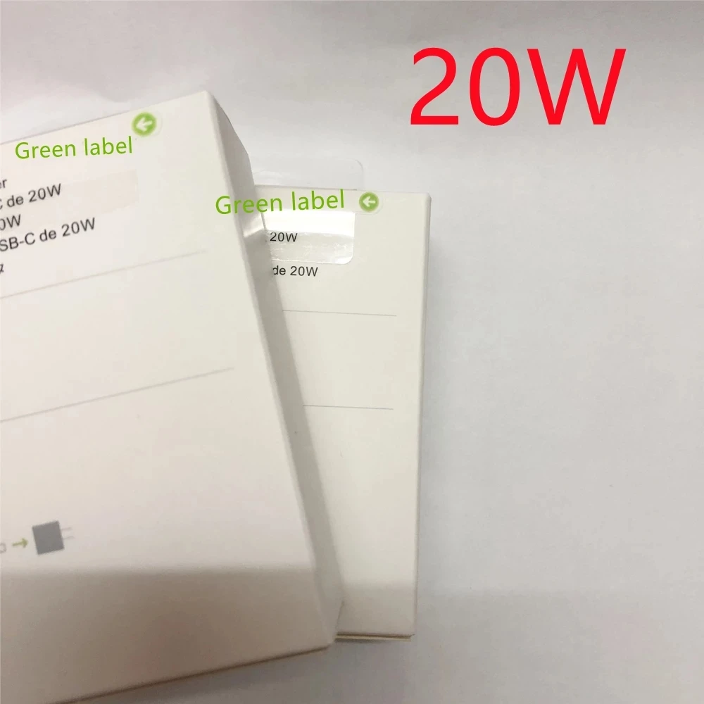 10pcs/Lot OEM Quality 20W PD Fast Charger US EU UK USB-C Power Adapter for i 11 12 Pro Max 12Mini with Retail Box
10pcs/Lot OEM Quality 20W PD Fast Charger US EU UK USB-C Power Adapter for i 11 12 Pro Max 12Mini with Retail Box