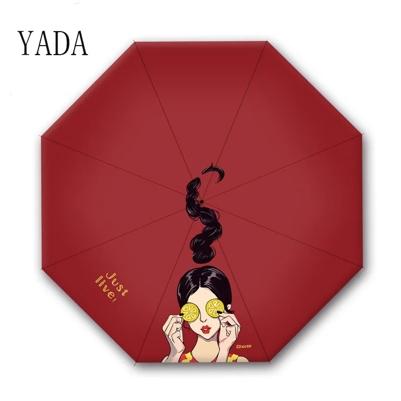 YADA ins Cartoon girl Automatic Umbrella Windproof Folding Rainy Umbrellas For Women Anti-UV Auto sunshade Umbrella YD200061
YADA ins Cartoon girl Automatic Umbrella Windproof Folding Rainy Umbrellas For Women Anti-UV Auto sunshade Umbrella YD200061