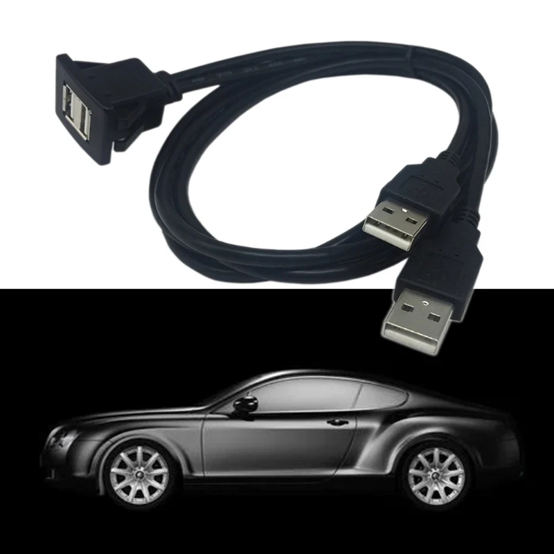 Car Dashboard Flush Mount USB 2.0 Port Panel Extension Cable Strict Quality Standards Excellent Plastic Adapter
Car Dashboard Flush Mount USB 2.0 Port Panel Extension Cable Strict Quality Standards Excellent Plastic Adapter