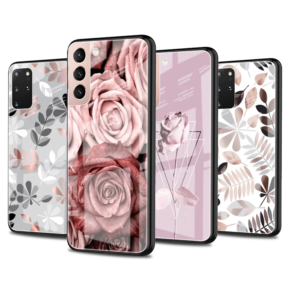 Glass Case For Samsung S20 FE S21 Phone Cover for Galaxy S10 S9 S8 Plus Note 20 Ultra 10 Lite 9 S10e Coque Fashion Flower Leaf
Glass Case For Samsung S20 FE S21 Phone Cover for Galaxy S10 S9 S8 Plus Note 20 Ultra 10 Lite 9 S10e Coque Fashion Flower Leaf