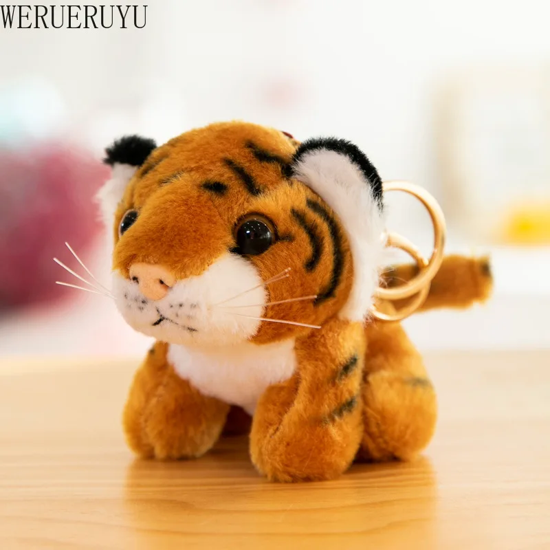 New Kawaii Cartoon Tiger Plush Keychain Accessories Men Women Fashion Keychains Car Bag Wallet Keyring Cute Key Chain Gift
New Kawaii Cartoon Tiger Plush Keychain Accessories Men Women Fashion Keychains Car Bag Wallet Keyring Cute Key Chain Gift