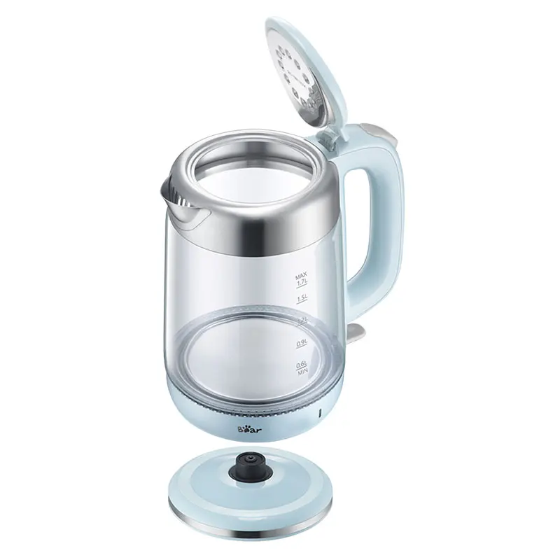 Bear 1.7L Electric Kettle Smart Water Boiler Fast Heating Teapot Constant Temperature Control Anti-dry Burning Kettle ZDH-A17Q8
Bear 1.7L Electric Kettle Smart Water Boiler Fast Heating Teapot Constant Temperature Control Anti-dry Burning Kettle ZDH-A17Q8