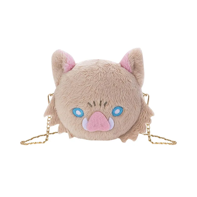 COSTAR Hot Anime Demon Slayer Kimetsu No Yaiba Hashibira Inosuke Pig Shape Cute Kawai Bag Soft Material Shoulder Bag Girls
COSTAR Hot Anime Demon Slayer Kimetsu No Yaiba Hashibira Inosuke Pig Shape Cute Kawai Bag Soft Material Shoulder Bag Girls