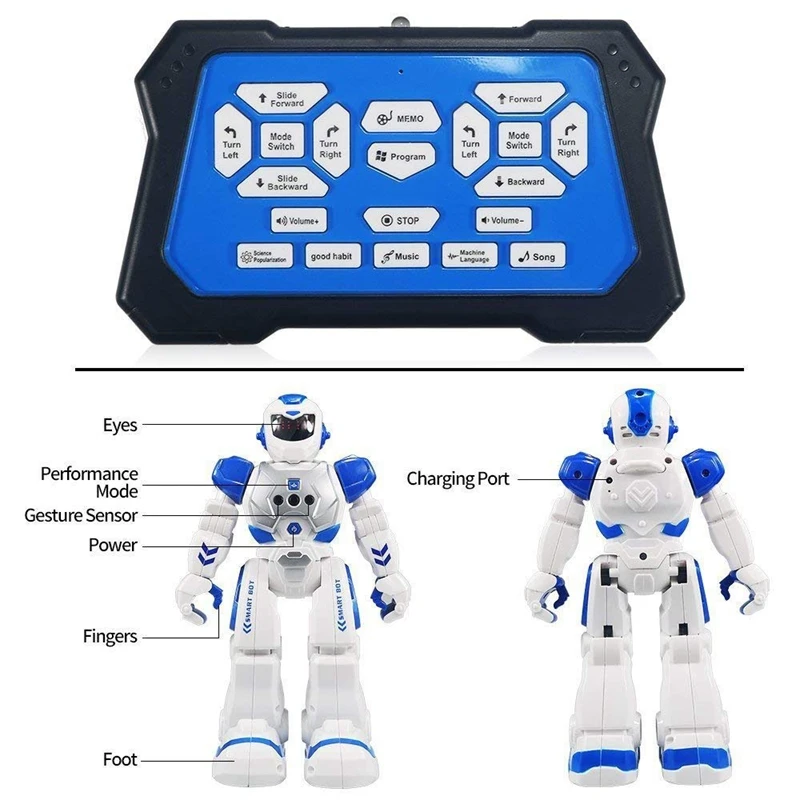Remote Control Robot For Kids ligent Programmable Robot With Infrared Controller Toys,Dancing,Singing,Led Eyes,Gesture Sens
Remote Control Robot For Kids ligent Programmable Robot With Infrared Controller Toys,Dancing,Singing,Led Eyes,Gesture Sens