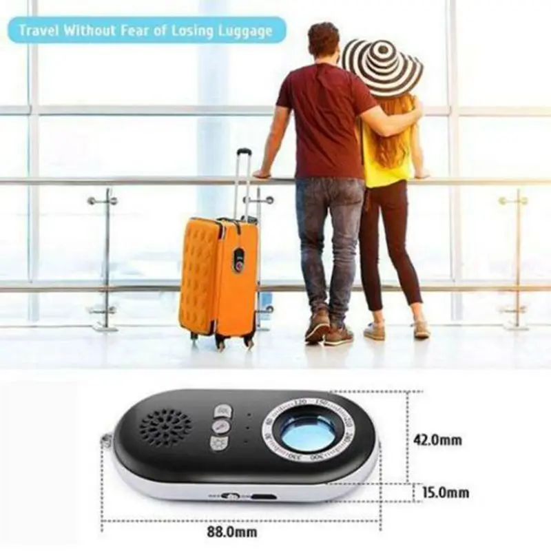 Multifunctional Infrared Detector Anti-Spy Hidden Camera Detector Infrared Anti-lost Anti-theft Alarm System Sensing Device
Multifunctional Infrared Detector Anti-Spy Hidden Camera Detector Infrared Anti-lost Anti-theft Alarm System Sensing Device