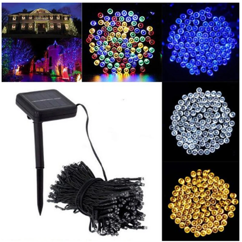 LED light string 5m-50m solar outdoor waterproof courtyard wall lawn DIY decorative light 20LED- 500LED fairy tale garland fairy
LED light string 5m-50m solar outdoor waterproof courtyard wall lawn DIY decorative light 20LED- 500LED fairy tale garland fairy