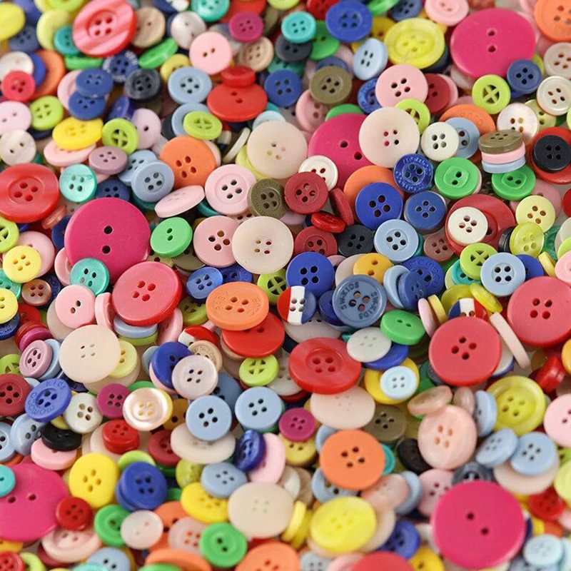 HENGC Round Resin Sewing Buttons Children Scrapbooking Cartoon Color For DIY Clothes Dolls Crafts Garment Accessories Wholesale
HENGC Round Resin Sewing Buttons Children Scrapbooking Cartoon Color For DIY Clothes Dolls Crafts Garment Accessories Wholesale