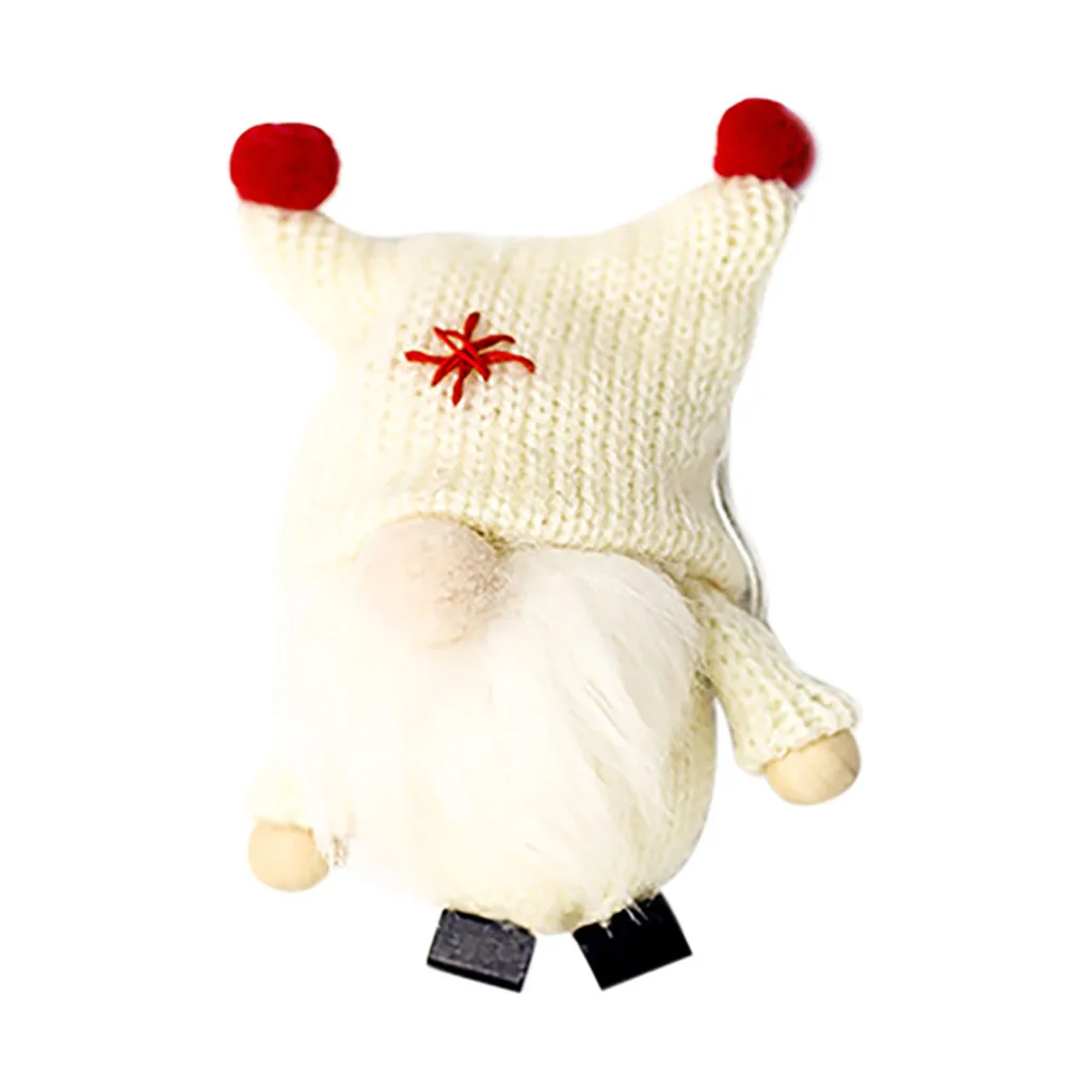 Милый шерстяной гном Рождественская кукла подвеска креативное украшение для