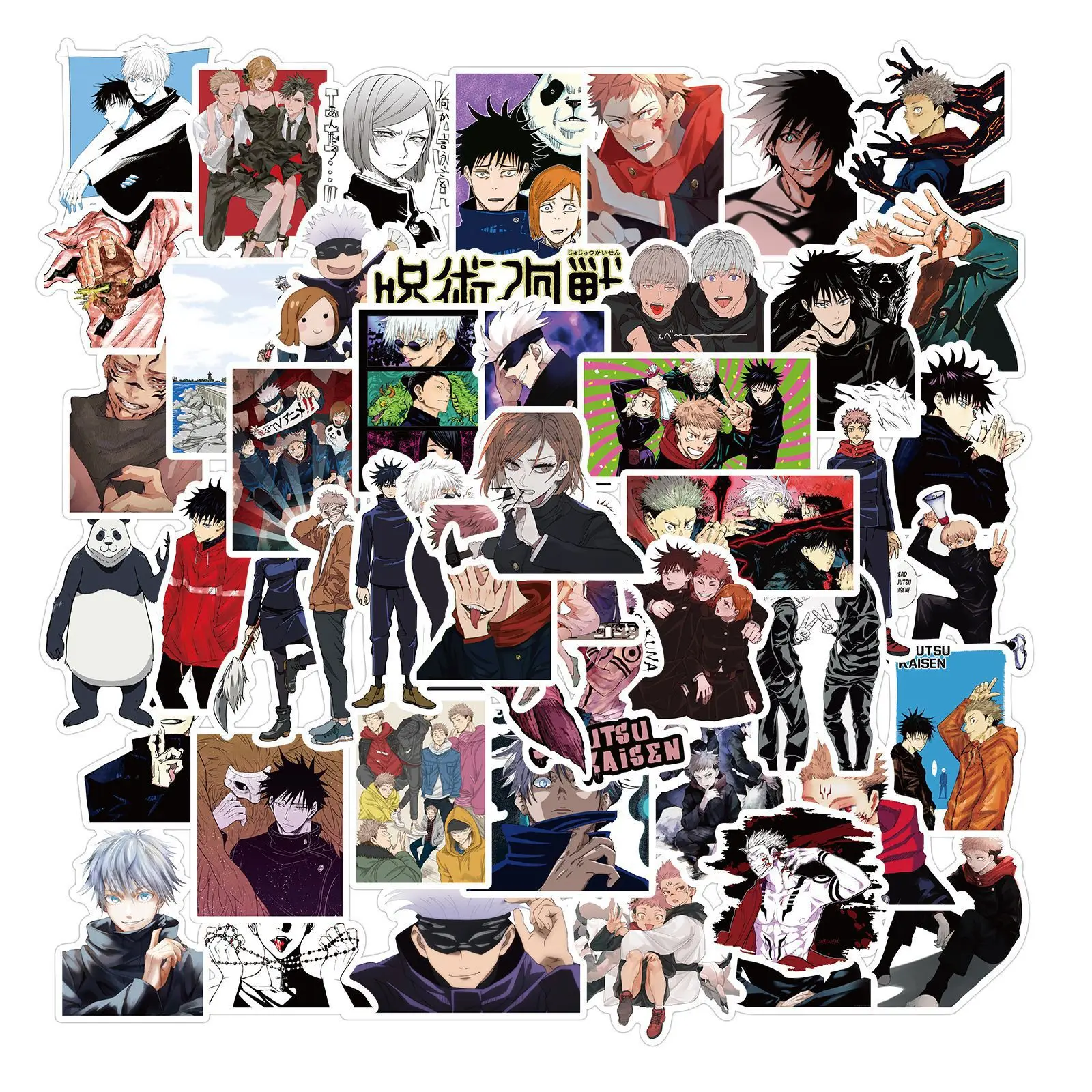 50PCS Jujutsu Kaisen Stickers Waterproof Skateboard Suitcase Snowboard Motorcycle Graffiti Laptop Sticker Kids Classic Toy
50PCS Jujutsu Kaisen Stickers Waterproof Skateboard Suitcase Snowboard Motorcycle Graffiti Laptop Sticker Kids Classic Toy
