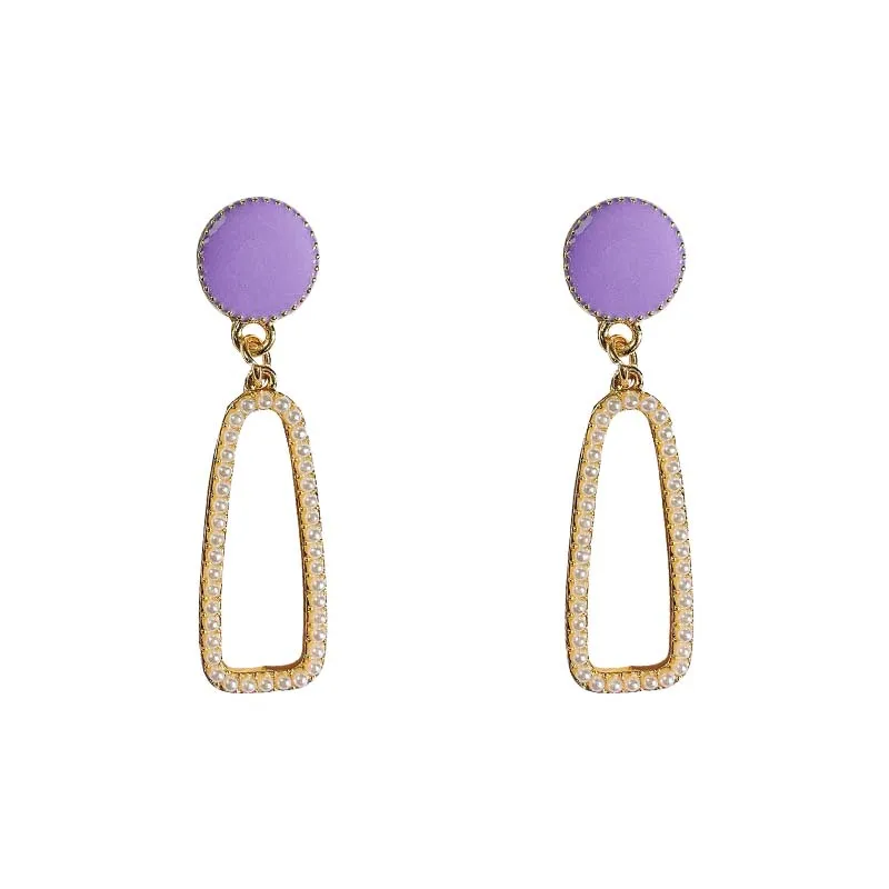 Korean-Style High-Grade Earrings Internet Influencer Earrings Women's 2020 New Fashionable Earrings Simple Long Earrings Silver 
Korean-Style High-Grade Earrings Internet Influencer Earrings Women's 2020 New Fashionable Earrings Simple Long Earrings Silver