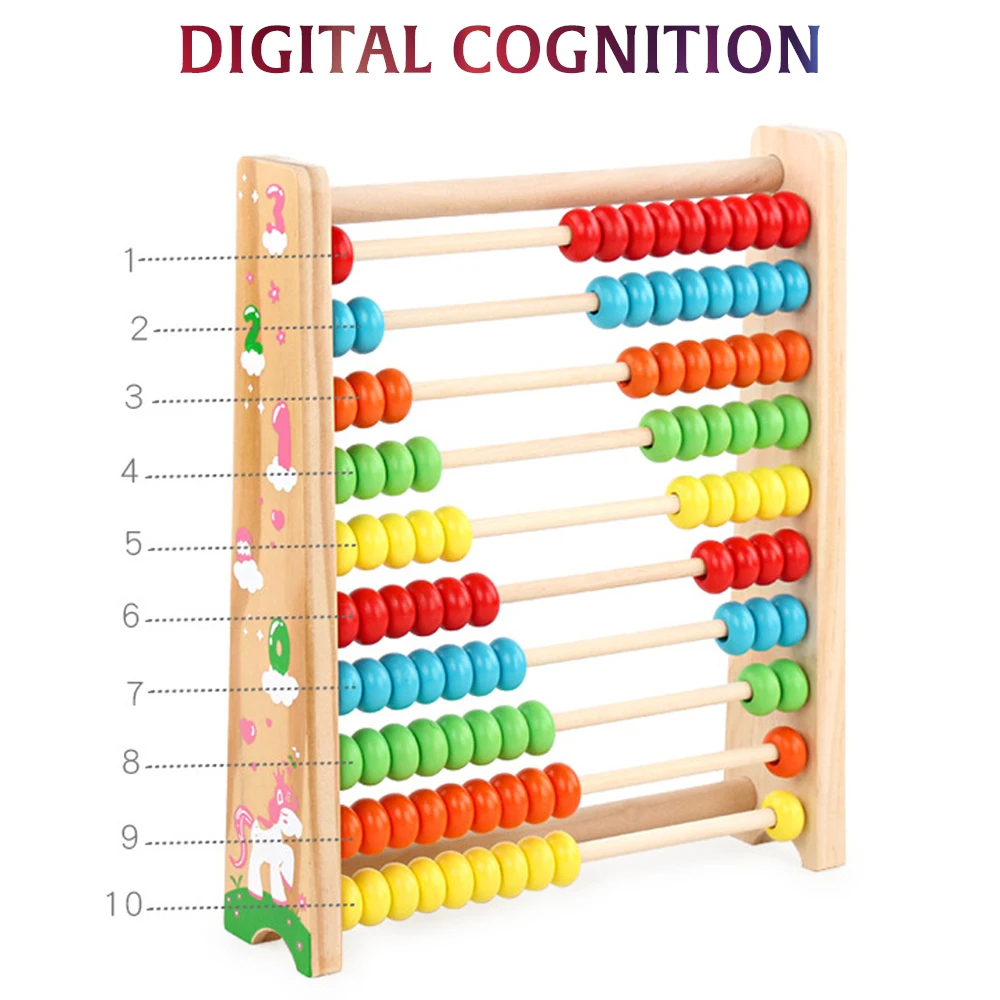 Wooden Abacus Toy Math Educational Board Game Logical Thinking Toys Enlightenment Training Aid for Counting learning Numbers NEW
Wooden Abacus Toy Math Educational Board Game Logical Thinking Toys Enlightenment Training Aid for Counting learning Numbers NEW