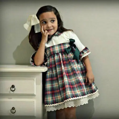 Baby Kids Girls Flare Sleeve Lace Princess Dress Doll Collar Plaid Party Pageant Tutu Dresses Clothes
Baby Kids Girls Flare Sleeve Lace Princess Dress Doll Collar Plaid Party Pageant Tutu Dresses Clothes