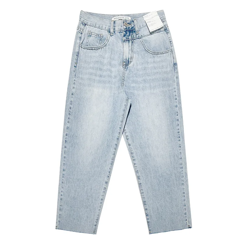 Straight Leg Jeans Women 2021 High Waist Baggy Denim Trousers Y2k Pantalon Pour Femme Vintage Blue Fashion Casual Bottoms XS-XL
Straight Leg Jeans Women 2021 High Waist Baggy Denim Trousers Y2k Pantalon Pour Femme Vintage Blue Fashion Casual Bottoms XS-XL