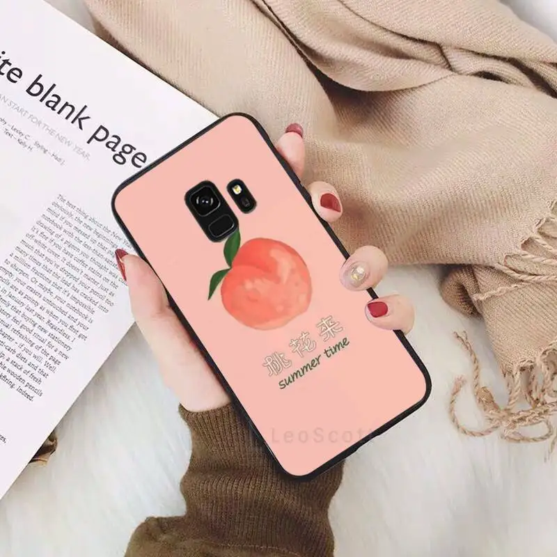 Cute fruit peach cartoon pink art Phone Case For Samsung Galaxy S5 S6 S7 S8 S9 S10 S10e S20 edge plus lite accessories
Cute fruit peach cartoon pink art Phone Case For Samsung Galaxy S5 S6 S7 S8 S9 S10 S10e S20 edge plus lite accessories