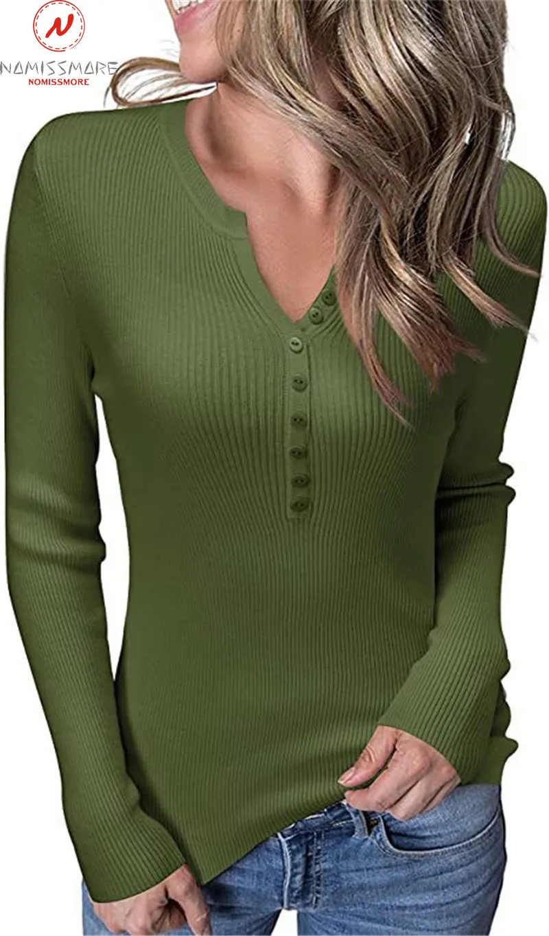 Women Solid Color T-Shirts for Streetwear Patchwork Design Button Decor V-Neck Long Sleeve Spring Autumn Slim Pullovers Top
Women Solid Color T-Shirts for Streetwear Patchwork Design Button Decor V-Neck Long Sleeve Spring Autumn Slim Pullovers Top