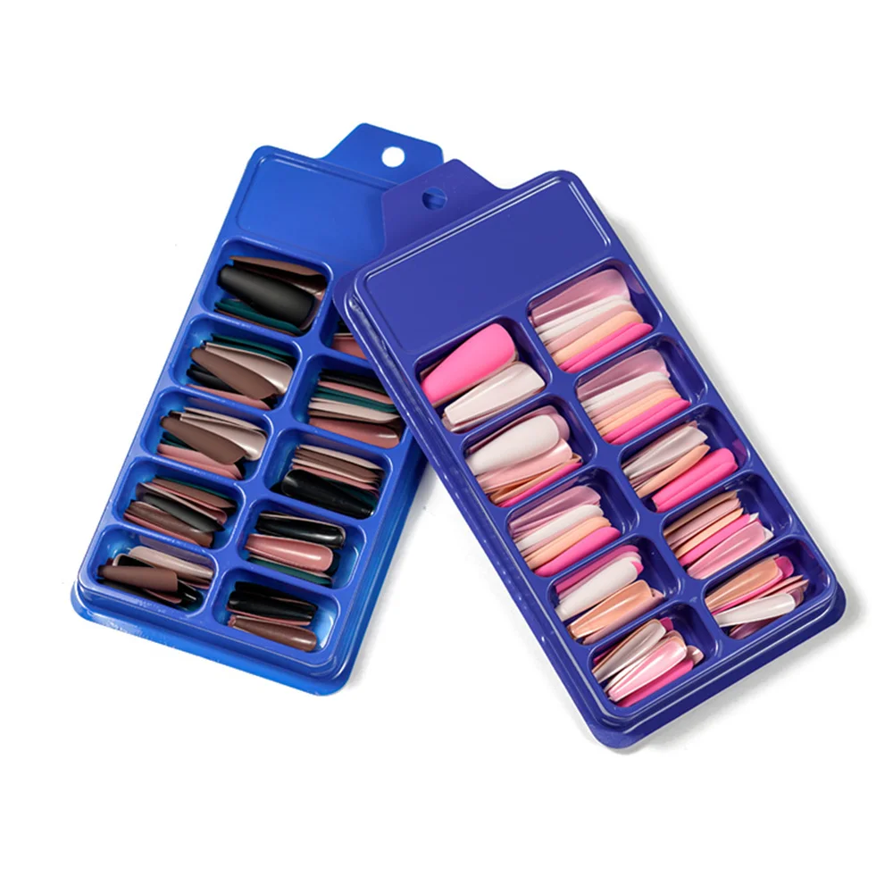 100Pcs Colorful Acrylic False Long Coffin Nails Fake Nails Flat Shape Art Tips Natural Full Cover Fake Nail Tips Manicure Tools
100Pcs Colorful Acrylic False Long Coffin Nails Fake Nails Flat Shape Art Tips Natural Full Cover Fake Nail Tips Manicure Tools
