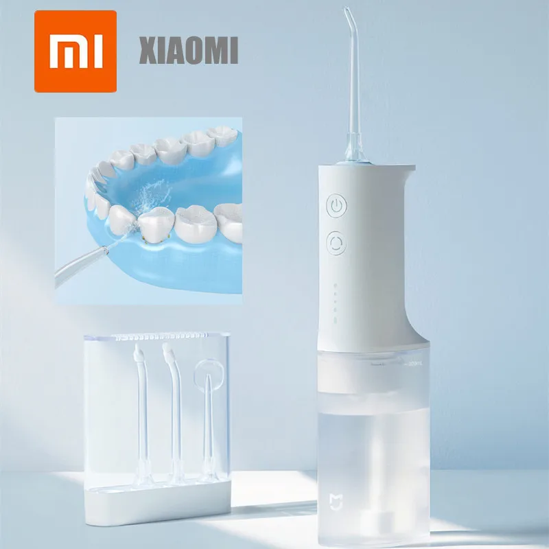 

XIAOMI MIJIA MEO701 Portable Oral Irrigator Dental Irrigator Teeth Water Flosser Bucal Tooth Cleaner Waterpulse 200ML 1400/min