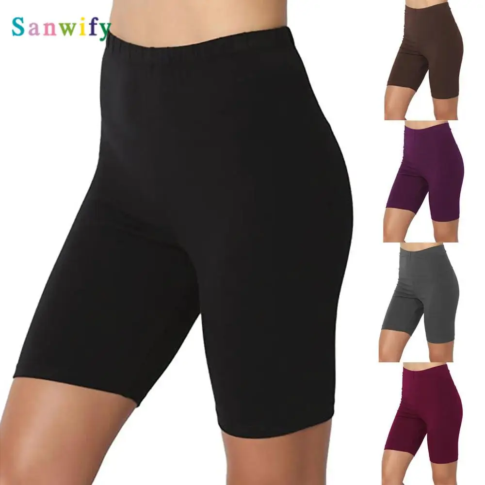 Women Short Leggings Fashion Sport Solid Elastic Waist Pants Cotton High Waist Skinny Leggings Summer
Women Short Leggings Fashion Sport Solid Elastic Waist Pants Cotton High Waist Skinny Leggings Summer