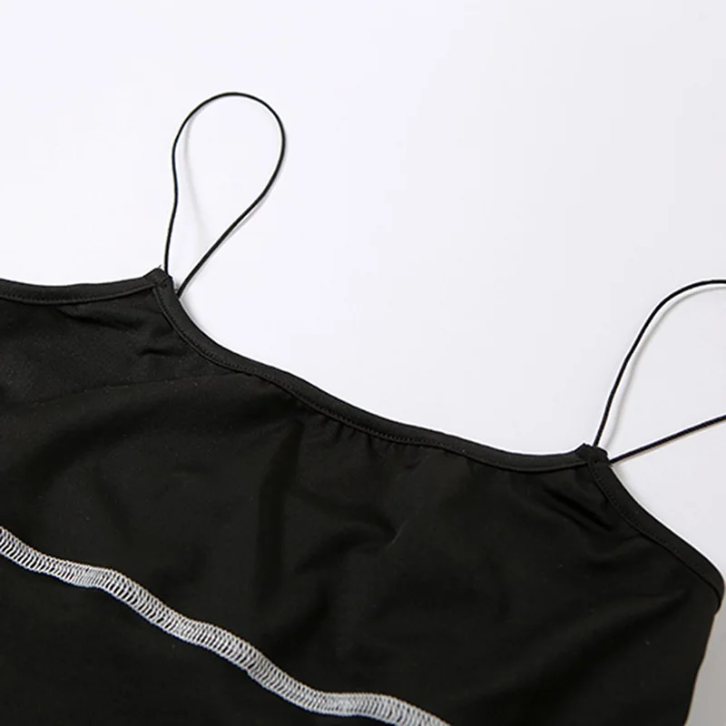 Summer Female Solid Color Sling Medium Waist Dress Low Chest Slim Splicing Bag Hip Lady Pencil Vestidos
Summer Female Solid Color Sling Medium Waist Dress Low Chest Slim Splicing Bag Hip Lady Pencil Vestidos