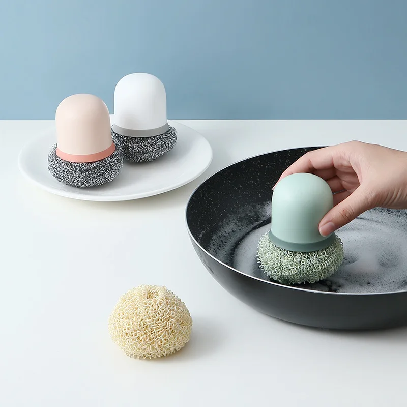 Steel ball is an alternative to stainless steel pot wash dish brush biodegradable fiber cleaning ball cleaning supplies
Steel ball is an alternative to stainless steel pot wash dish brush biodegradable fiber cleaning ball cleaning supplies