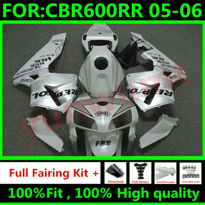 Новый комплект обтекателей для мотоцикла ABS CBR600RR F5 2005 2006 05 06 CBR600 600RR обтекатель