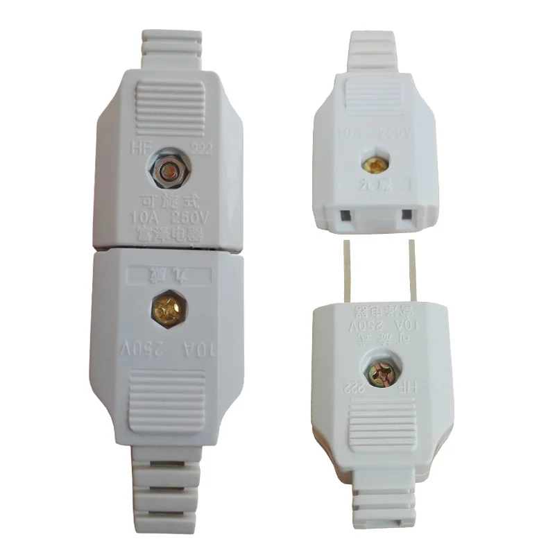 AU US American 2 Pin AC Electrical Power Male Plug Female Socket Outlet Adaptor Adapter Wire Rewireable Extension Cord Connector
AU US American 2 Pin AC Electrical Power Male Plug Female Socket Outlet Adaptor Adapter Wire Rewireable Extension Cord Connector