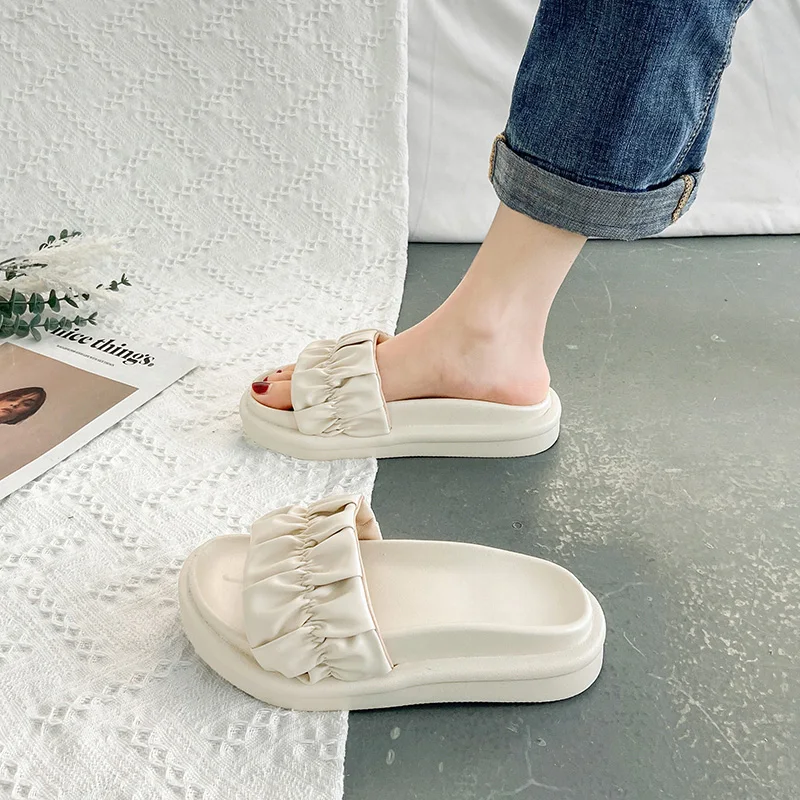 Med Flat Shoes Female Ladies' Slippers Luxury Slides Slipers Women Platform Designer 2021 PU Med House Slippers Platform Shoes L
Med Flat Shoes Female Ladies' Slippers Luxury Slides Slipers Women Platform Designer 2021 PU Med House Slippers Platform Shoes L