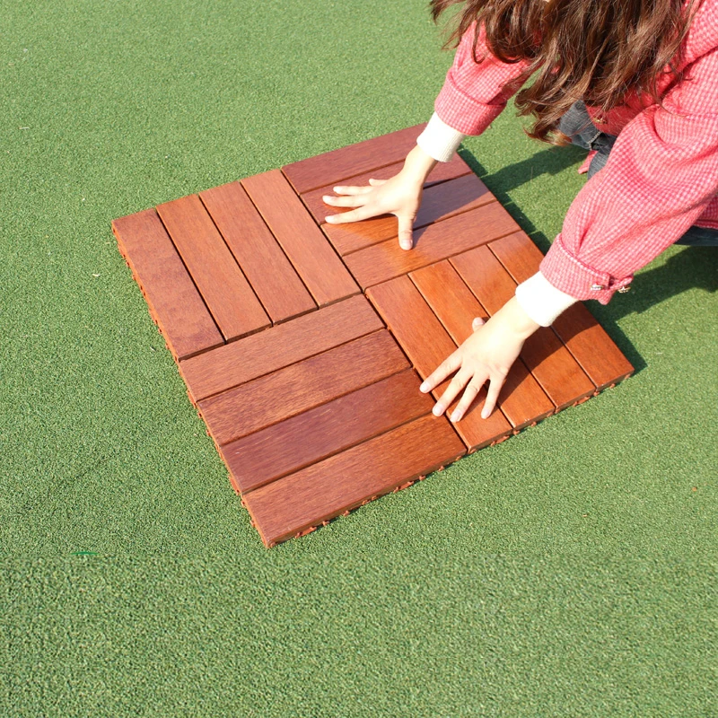 High-grade Outdoor Wooden Floor tiles 1box 11pcs 30x30cm Waterproof balcony floor garden floor for Garden Villa Sun Room
High-grade Outdoor Wooden Floor tiles 1box 11pcs 30x30cm Waterproof balcony floor garden floor for Garden Villa Sun Room