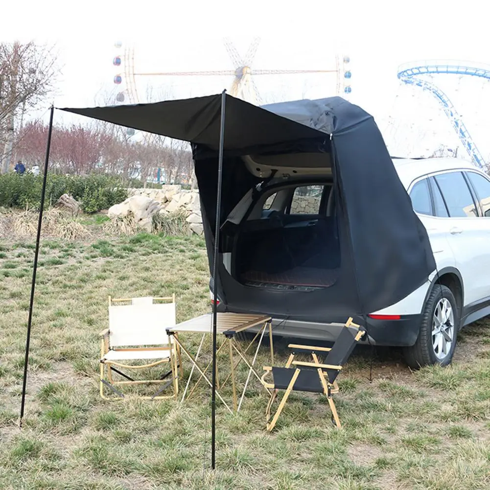 Car Trunk Tent SUV Self-Driving Tent Tail Extension Sunshade Oxford Cloth Waterproof UV Portable Rainproof Tourist Camping Tent 
Car Trunk Tent SUV Self-Driving Tent Tail Extension Sunshade Oxford Cloth Waterproof UV Portable Rainproof Tourist Camping Tent