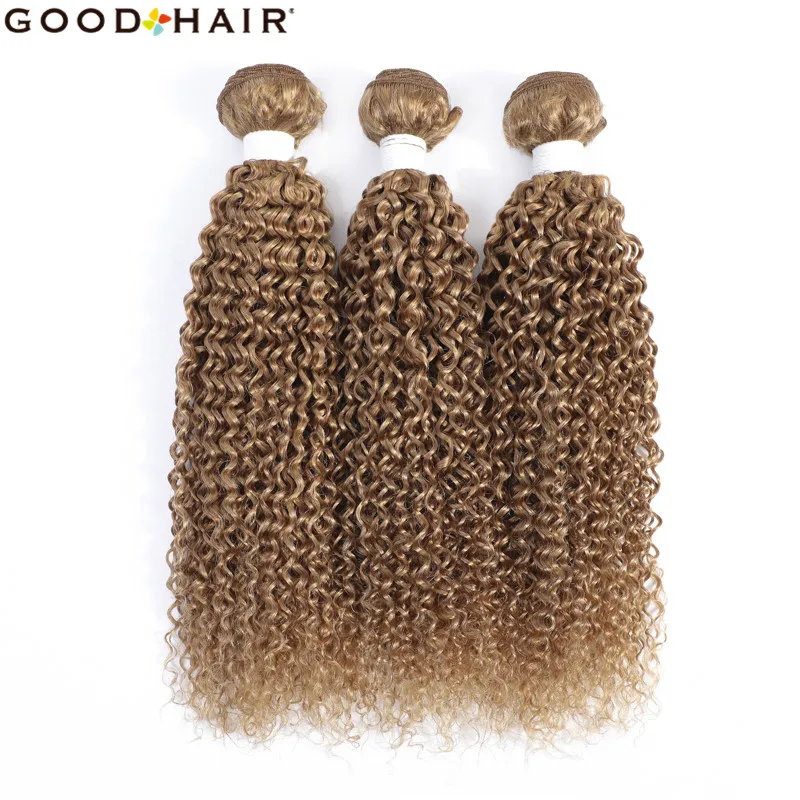 Kinkly Curly Human Hair Bundles 3/4 PCS Brazilian Hair Weave Bundles #27 Honey Blonde Remy Human Hair Weave Extension 
Kinkly Curly Human Hair Bundles 3/4 PCS Brazilian Hair Weave Bundles #27 Honey Blonde Remy Human Hair Weave Extension