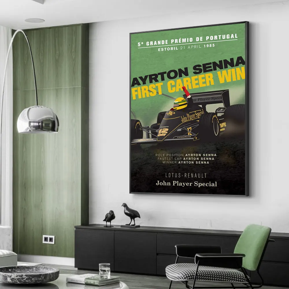 AYRTON SENNA FIRST CAREER WIN Poster Painting Canvas Print Nordic Home Decor Wall Art Picture For Living Room Frameless
AYRTON SENNA FIRST CAREER WIN Poster Painting Canvas Print Nordic Home Decor Wall Art Picture For Living Room Frameless