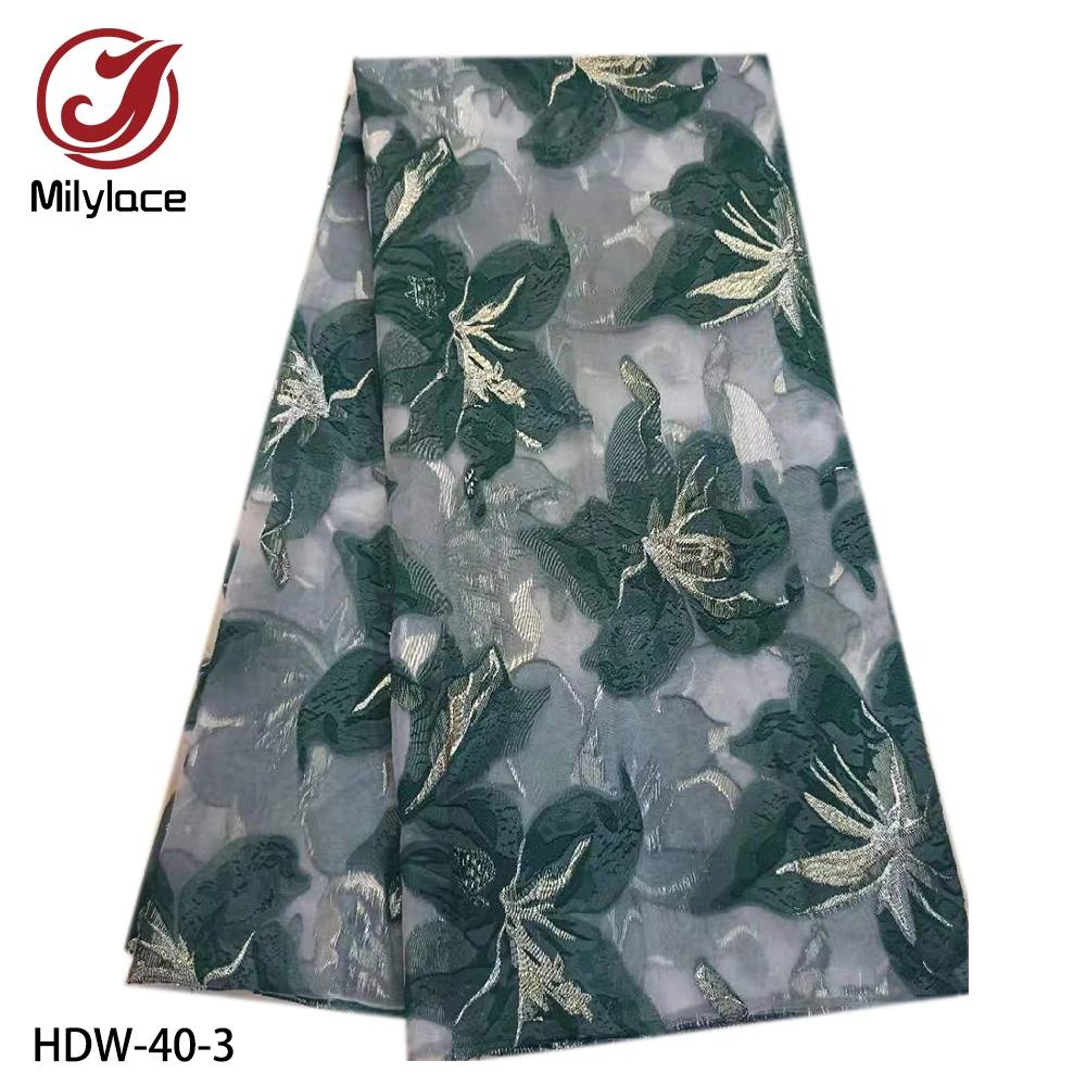 Milylace latest French lace fabric 5 yards vivid flower embroidery Nigerian net lace fabric tulle lace for party wedding HDW-40
Milylace latest French lace fabric 5 yards vivid flower embroidery Nigerian net lace fabric tulle lace for party wedding HDW-40