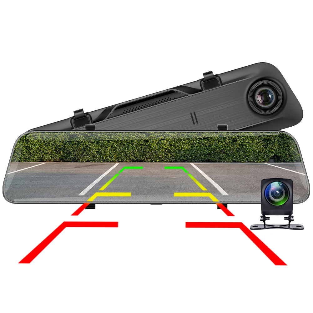 D5 2K HD Dash Cam 12 inch Car Rearview Mirror DVR + 1080P AHD Rear View Camera Household Computer Accessories
D5 2K HD Dash Cam 12 inch Car Rearview Mirror DVR + 1080P AHD Rear View Camera Household Computer Accessories