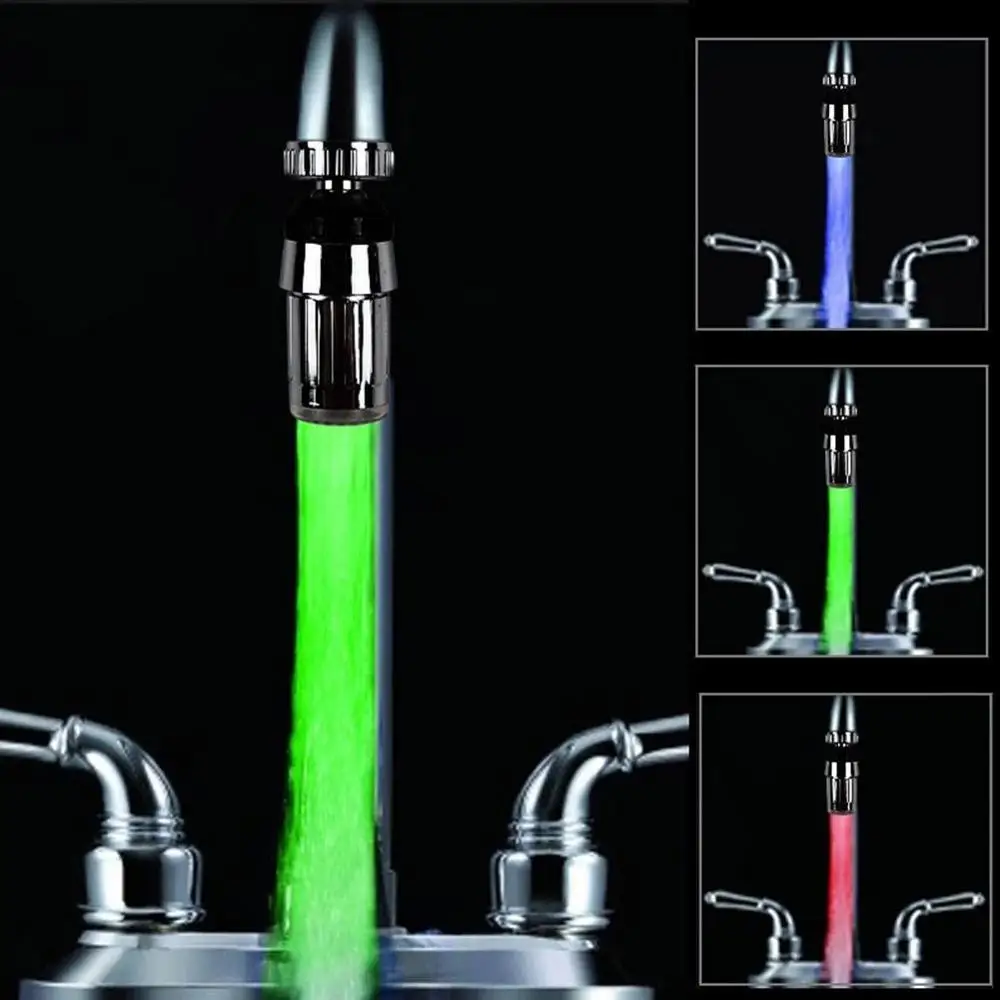 LED Faucet Light With Lamp Temperature Control Three-Color Light LED Faucet Rotating Faucet Degree Faucet Light 360 D3Q5
LED Faucet Light With Lamp Temperature Control Three-Color Light LED Faucet Rotating Faucet Degree Faucet Light 360 D3Q5