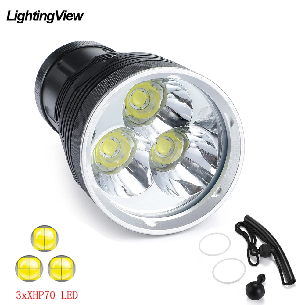 3xXHP70.2 Профессиональный светильник для дайвинга с высоким люменом водонепроницаемый 200 м подводный светодиодный фонарь светильник для дайв...
3xXHP70.2 Профессиональный светильник для дайвинга с высоким люменом водонепроницаемый 200 м подводный светодиодный фонарь светильник для дайв...