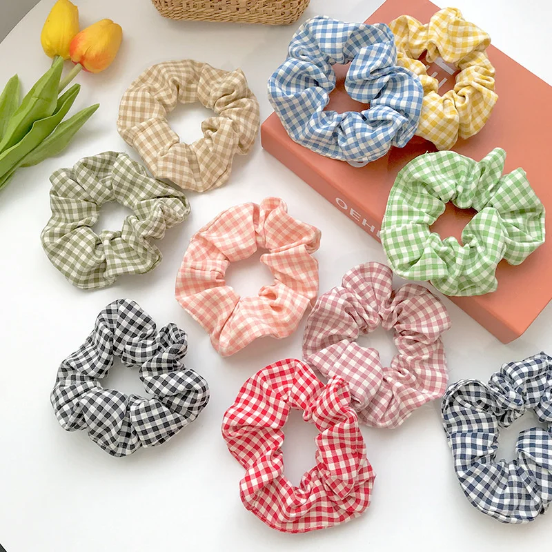 Checkered large intestine hair circle BM fat intestine female Korean temperament net red simple girl French headband hair rope
Checkered large intestine hair circle BM fat intestine female Korean temperament net red simple girl French headband hair rope
