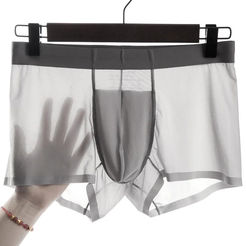 120 ultra fine ice silk 3A antibacterial ice silk men's underwear 3D tracel underwear men's summer ice silk underwear
120 ultra fine ice silk 3A antibacterial ice silk men's underwear 3D tracel underwear men's summer ice silk underwear
