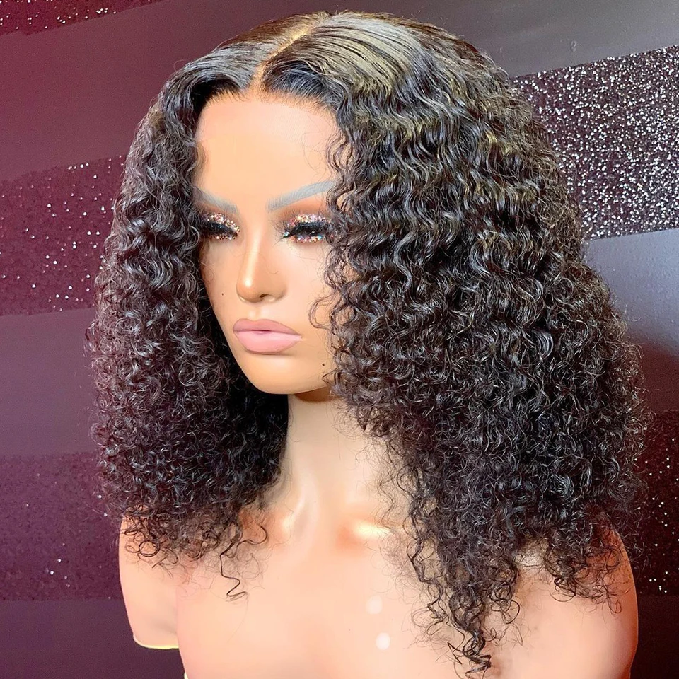 Curly Bob Wig 150% 13x4 Lace Front Human Hair Wigs For Women With Natural Hairline Glueless Brazilian Remy lace wig
Curly Bob Wig 150% 13x4 Lace Front Human Hair Wigs For Women With Natural Hairline Glueless Brazilian Remy lace wig