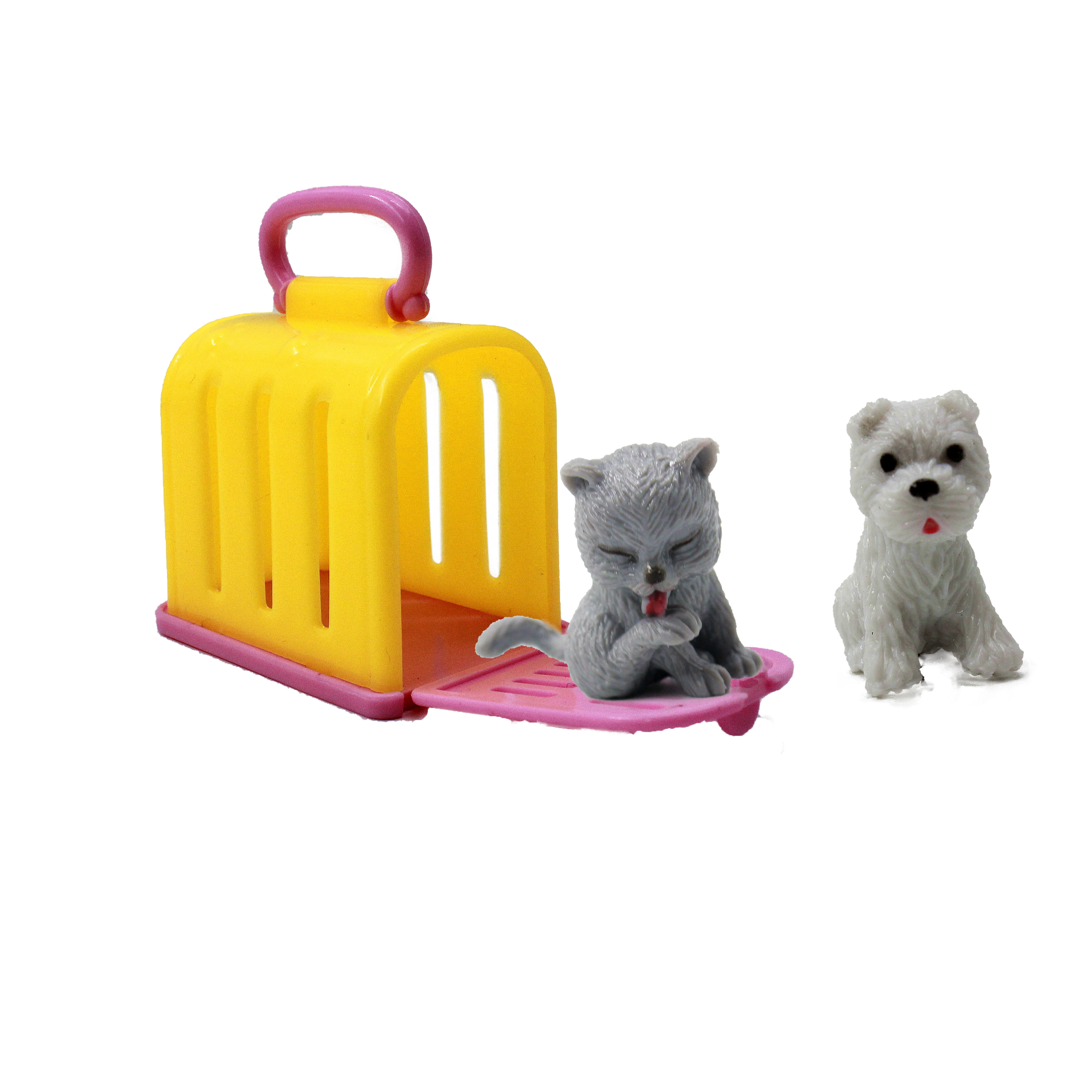 3 Items/ Set Doll Accessories Fashion Mini Doll Pets Dog+Cat+House For Barbie Doll Kelly Doll Playmate Toy Kids Best Gift
3 Items/ Set Doll Accessories Fashion Mini Doll Pets Dog+Cat+House For Barbie Doll Kelly Doll Playmate Toy Kids Best Gift