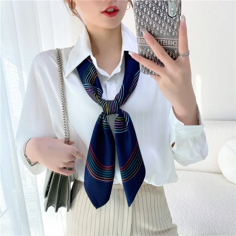 Fashion Scarves Women Shawl Silk Satin Hijab headcloth kerchief muffler Female Bandana Square Ladies foulard wrap pareo 90*90cm
Fashion Scarves Women Shawl Silk Satin Hijab headcloth kerchief muffler Female Bandana Square Ladies foulard wrap pareo 90*90cm
