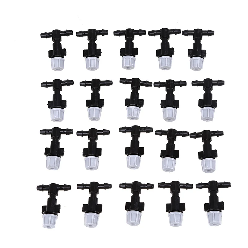 20pcs/set Garden Irrigation Fog Sprinkler Nozzle with Tee Misting Water Sprayer Kits 0.7-0.9m Spray Radius for Garden Greenhouse
20pcs/set Garden Irrigation Fog Sprinkler Nozzle with Tee Misting Water Sprayer Kits 0.7-0.9m Spray Radius for Garden Greenhouse