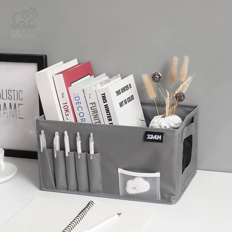 Creative Foldable Canvas Storage Box Office Pen Holder Book Receiving Box Desktop Learning Organizer Desk Snack Toy Storage Case
Creative Foldable Canvas Storage Box Office Pen Holder Book Receiving Box Desktop Learning Organizer Desk Snack Toy Storage Case