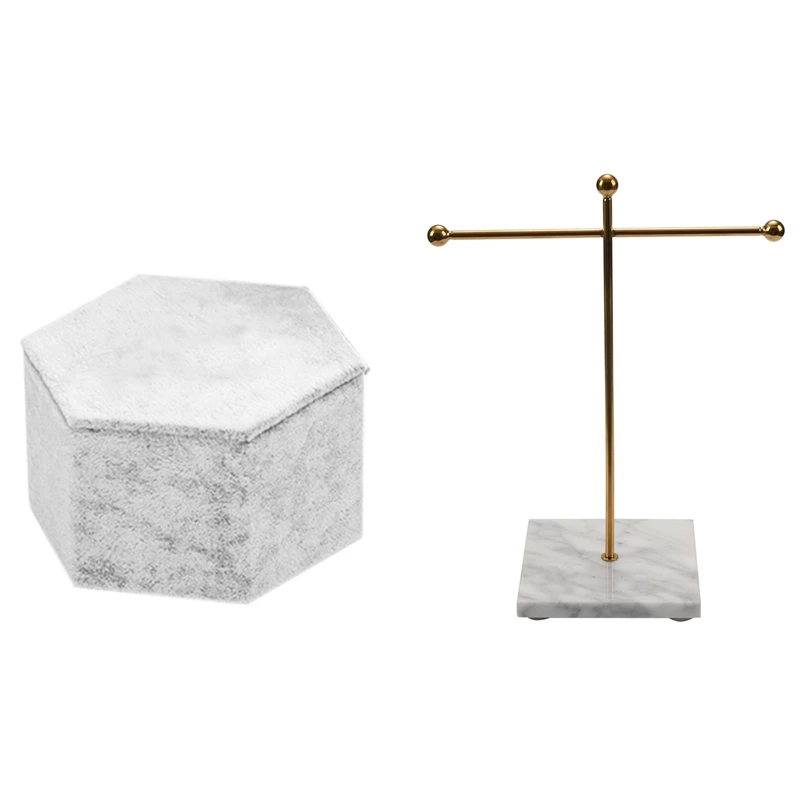 Metal Golden Storage Rack with Marble Base Small & Earrings Necklace Display Rack Jewelry Storage Box Ring Rack Medium
Metal Golden Storage Rack with Marble Base Small & Earrings Necklace Display Rack Jewelry Storage Box Ring Rack Medium