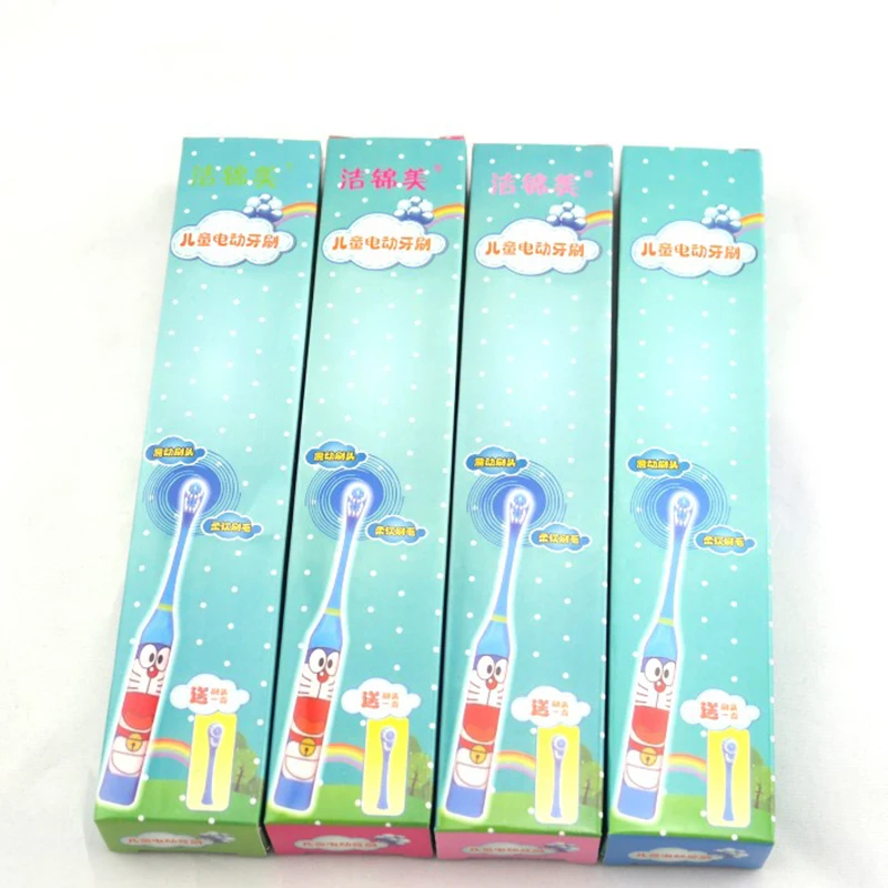 1pcs Children Electric Toothbrush Cartoon Pattern Double-sided Tooth Brush Heads Electric Teeth Brush For Kids with 2 pcs Head
1pcs Children Electric Toothbrush Cartoon Pattern Double-sided Tooth Brush Heads Electric Teeth Brush For Kids with 2 pcs Head
