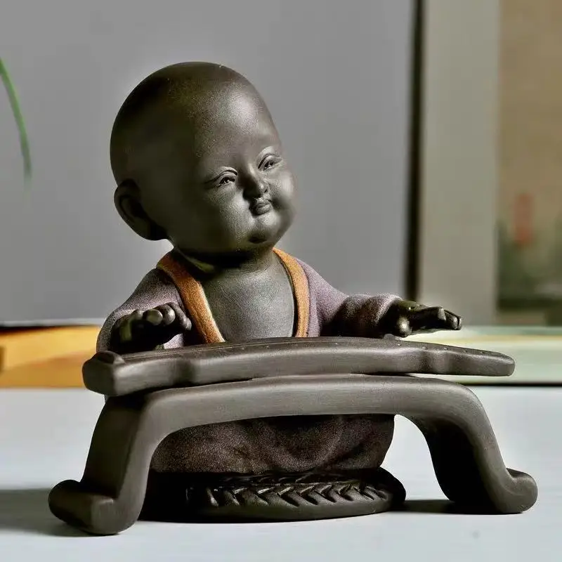 Creative Small Ornaments Tea Table Dolls Colorful Sand Pottery Tea Pet Qinqi Calligraphy And Painting
Creative Small Ornaments Tea Table Dolls Colorful Sand Pottery Tea Pet Qinqi Calligraphy And Painting
