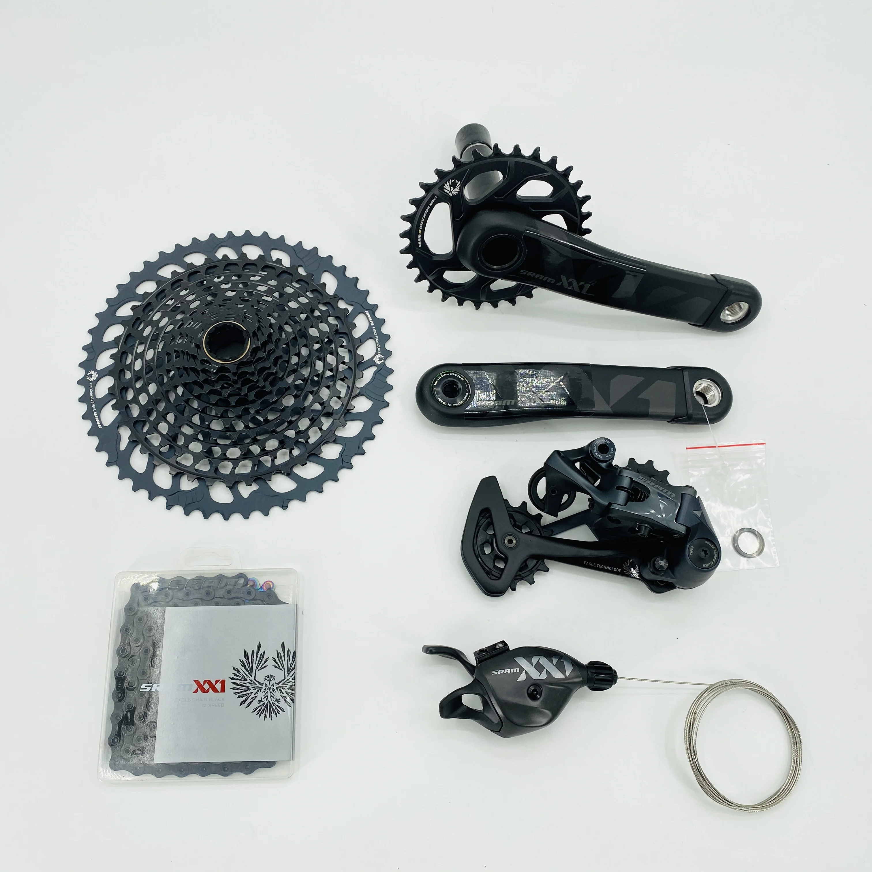 SRAM XX1 Eagle 12-speed carbon fiber GXP transmission Dental disc Finger After dialing Flywheel Chain
SRAM XX1 Eagle 12-speed carbon fiber GXP transmission Dental disc Finger After dialing Flywheel Chain