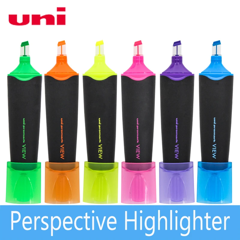 6pcs Uni USP-200 Perspective Highlighter Candy Color slant head marking pen Window Pupils with Highlighter Pen
6pcs Uni USP-200 Perspective Highlighter Candy Color slant head marking pen Window Pupils with Highlighter Pen