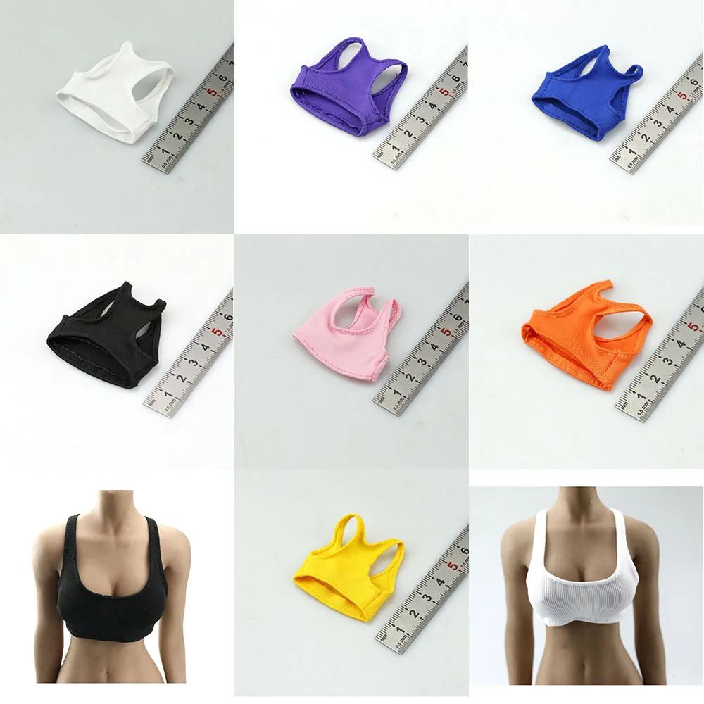 In Stock 1/6 Scale Female Soldier Sports Vest Base Underwear 7 Colors Available for 12 Inch Action Figure
In Stock 1/6 Scale Female Soldier Sports Vest Base Underwear 7 Colors Available for 12 Inch Action Figure