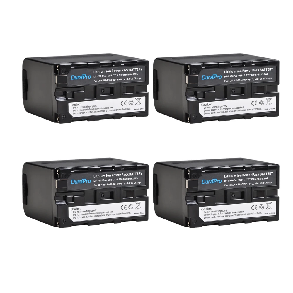 7800mAh NP-F960 Bateria NP F970 F960 NP-F970 Battery for YONGUO / Godox LED Video Light SONY HVR-HD1000 HVR-HD1000E HVR-V1J
7800mAh NP-F960 Bateria NP F970 F960 NP-F970 Battery for YONGUO / Godox LED Video Light SONY HVR-HD1000 HVR-HD1000E HVR-V1J