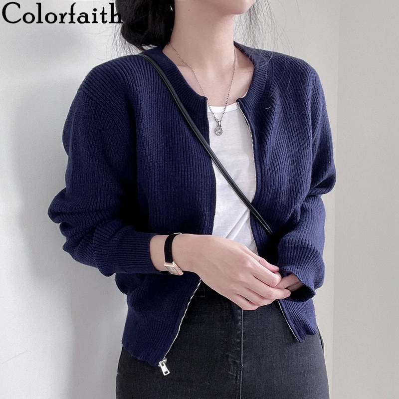 Colorfaith/Новинка 2021 года; Сезон осень-зима; Женские свитера; Короткие кардиганы; Винтажный вязаный женский топ на молнии в Корейском стиле; SWC16260
Colorfaith/Новинка 2021 года; Сезон осень-зима; Женские свитера; Короткие кардиганы; Винтажный вязаный женский топ на молнии в Корейском стиле; SWC16260
